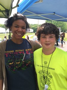 Joseph's teachers from Grant came out to support the event.  It was awesome to have Miss Gross be apart of the day!